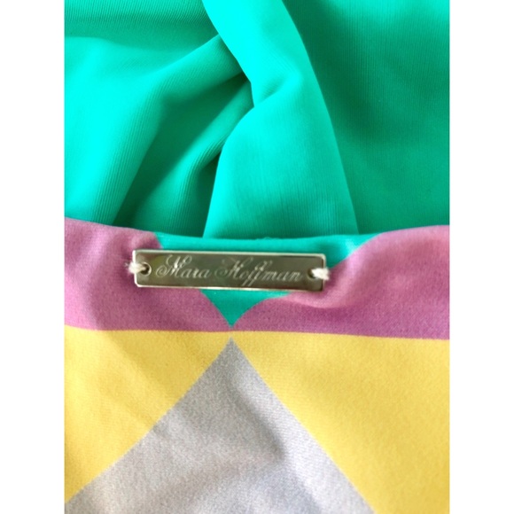 Mara Hoffman multi-color one piece - Picture 3 of 4